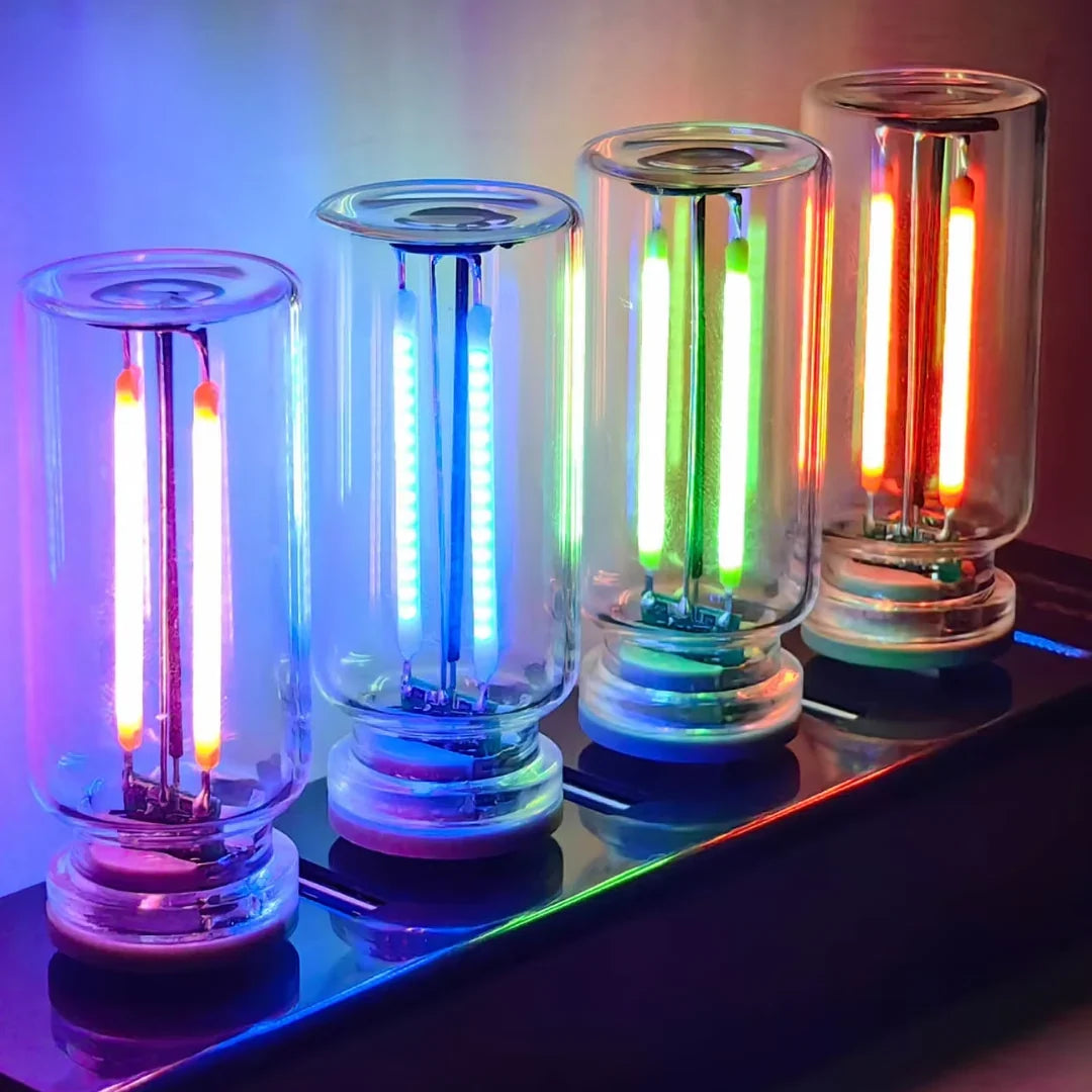 USB LED Lampa Med Touchdimmer För Mysbelysning