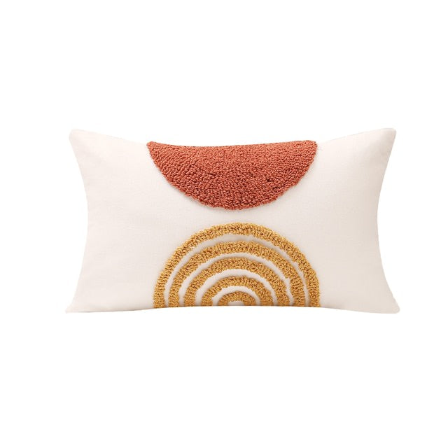 Kuddöverdrag Boho Flätad Bågmönster