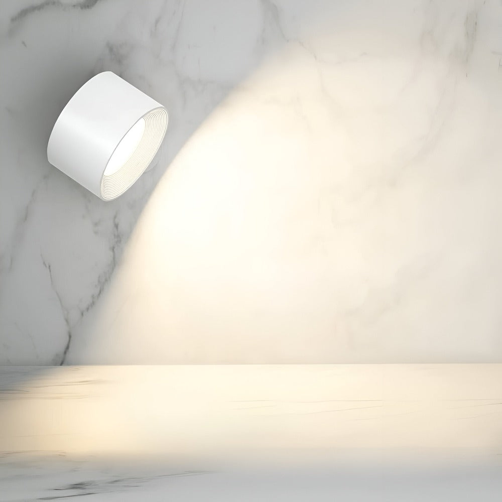 LED-Vägglampa Med 360° Touchkontroll - Trådlös Och Uppladdningsbar Via USB