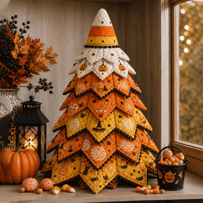 DIY Sykit För Quiltad Halloween Dekoration
