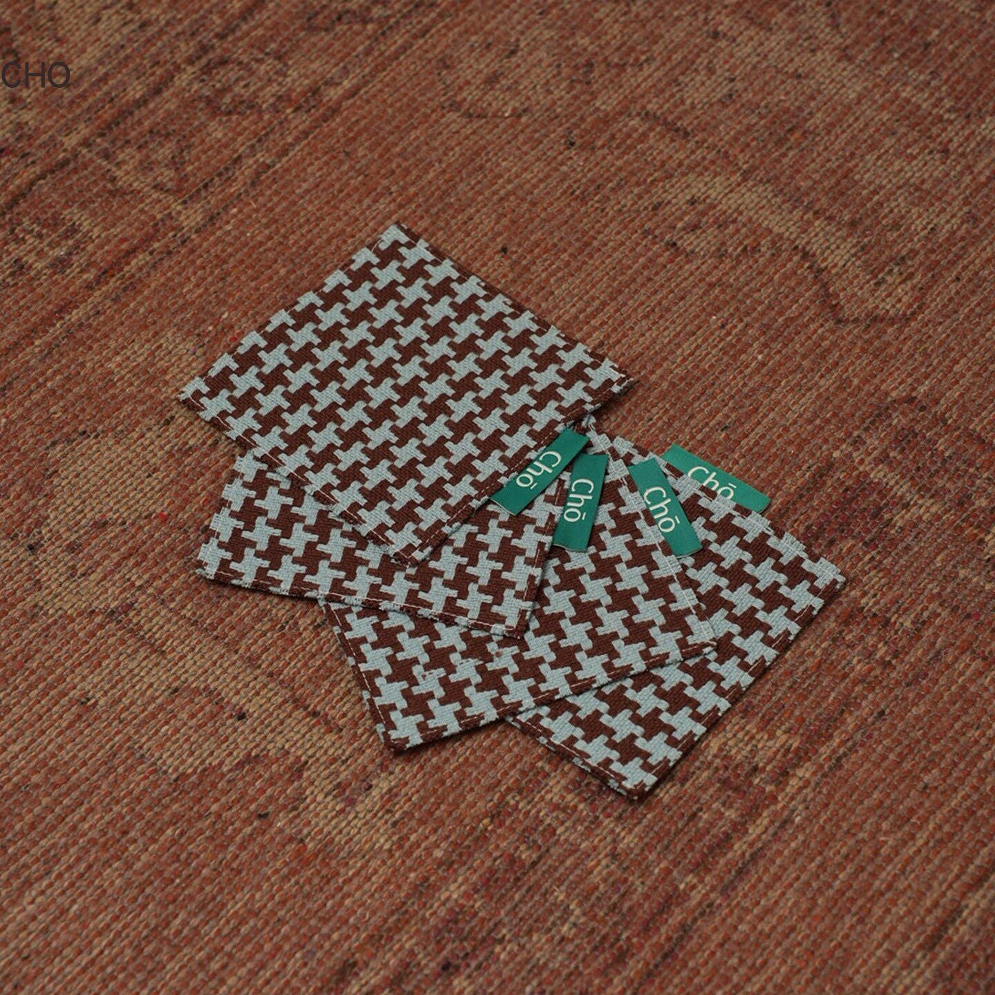 Bomull Underlägg Handvävd Vintage Stil