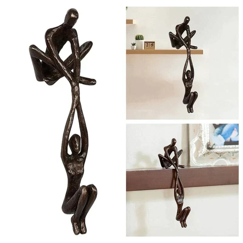 Symbolisk figur för kärlek och styrka i heminredningen