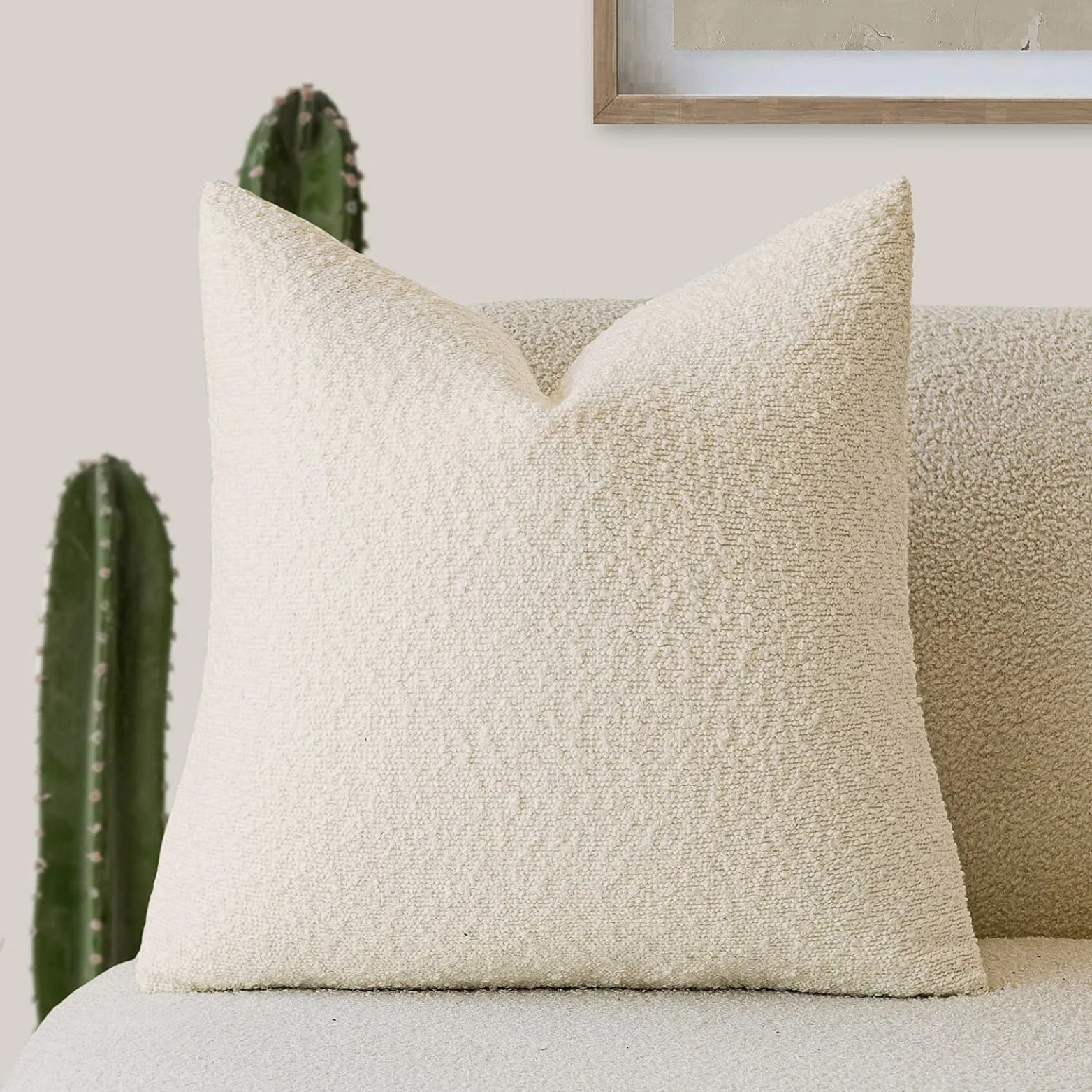 Kuddfodral Bouclé Polyester
