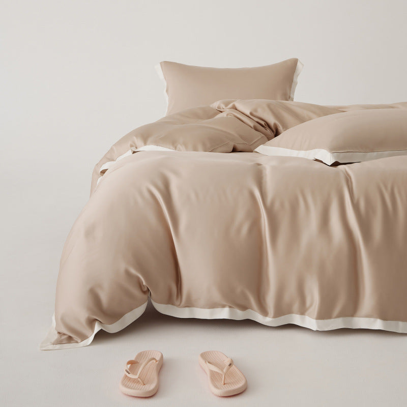 Bäddset Tencel Lapptäcksmönster