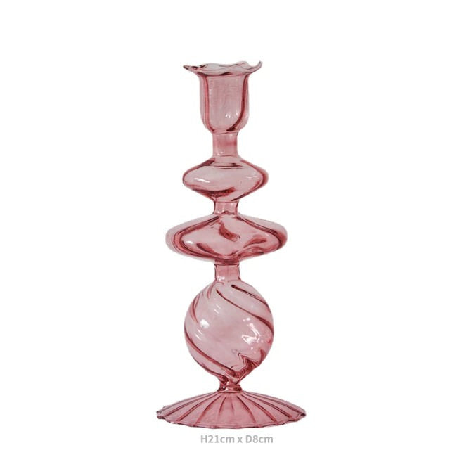 Glasljushållare Fransk Vintage Design