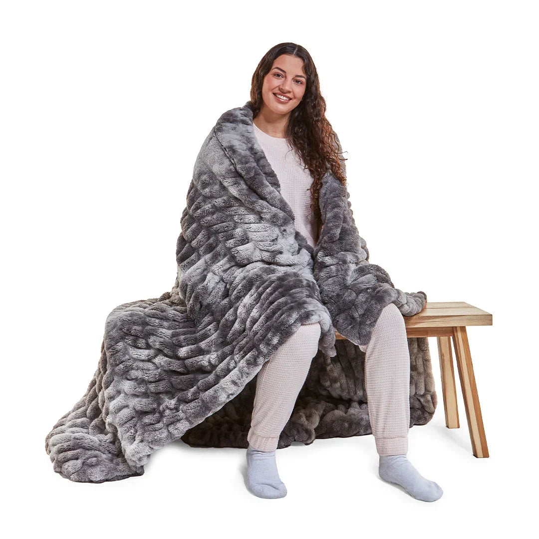 Varm Filt För Soffa Och Säng