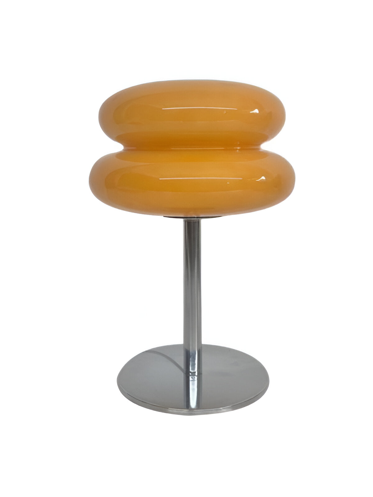 Macaron Inspirerad Bordslampa - Elegant Bordslampa i Glas för en Livlig Rumsatmosfär