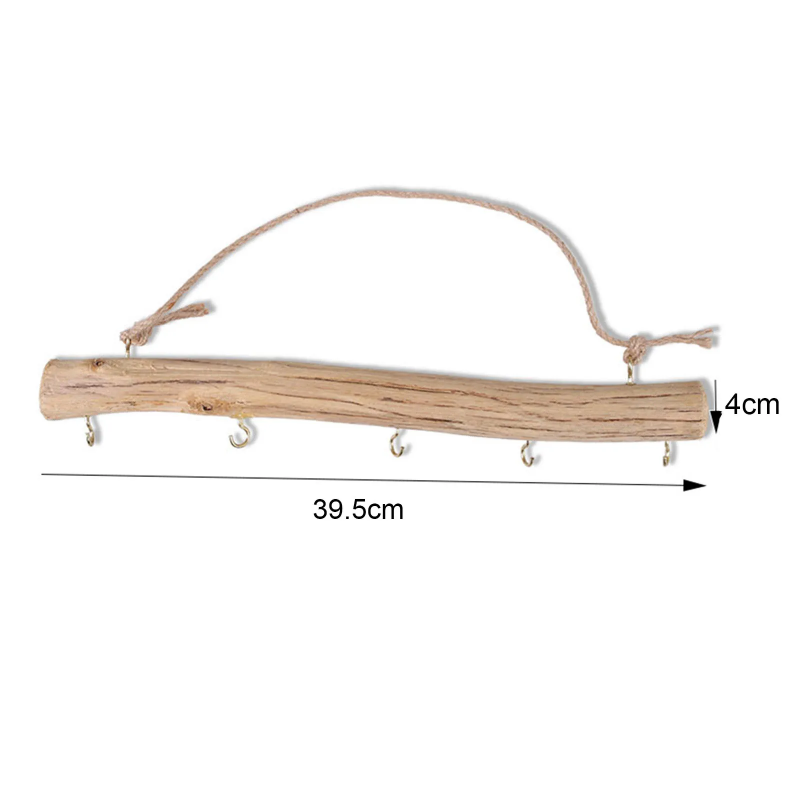 Väggkrok Rödräflad bohemstil