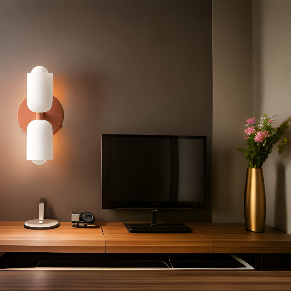 AcrylCapsule Vägglampa - Vägglampa Med Två Huvuden - Vägglampor För Inomhusbruk