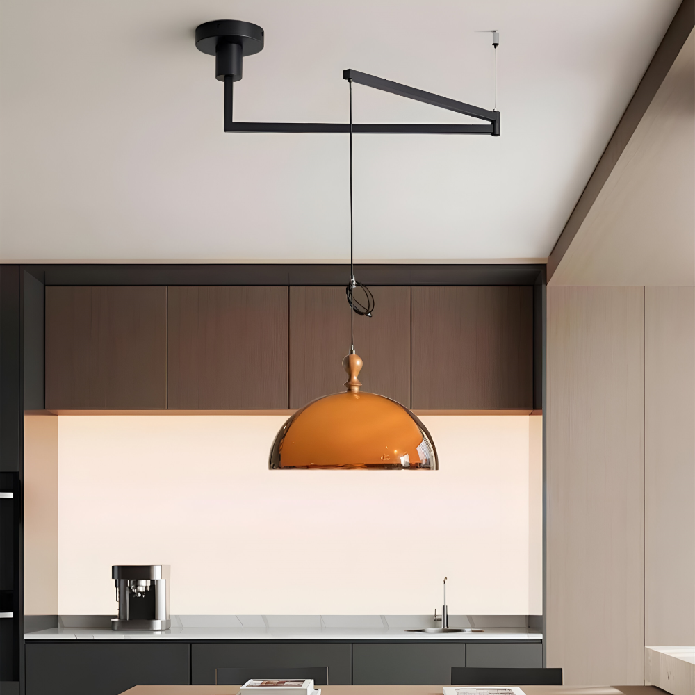 Justerbar svängarm pendellampa - LED pendellampa för modern inredning