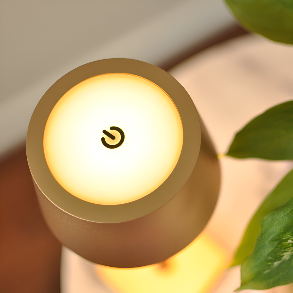 AluPro Bordslampa - Touchkontroll, Bärbar Aluminium LED Bordslampa