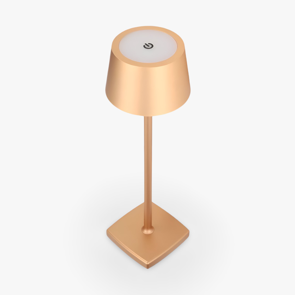 AluPro Bordslampa - Touchkontroll, Bärbar Aluminium LED Bordslampa