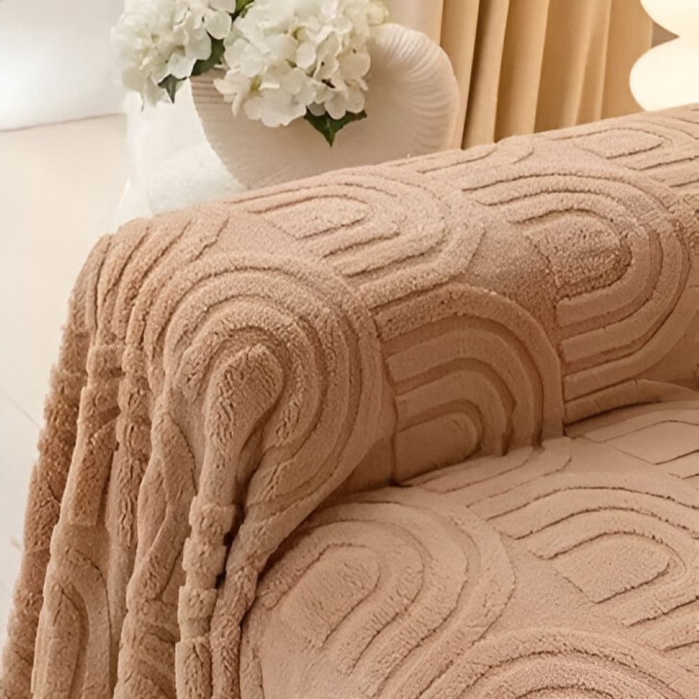 ArchPlush Sofföverdrag - Mångsidigt Jacquard Sofföverdrag för Alla Sofftyper