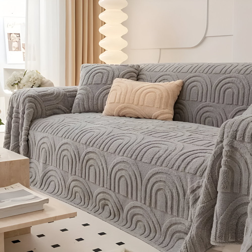ArchPlush Sofföverdrag - Mångsidigt Jacquard Sofföverdrag för Alla Sofftyper