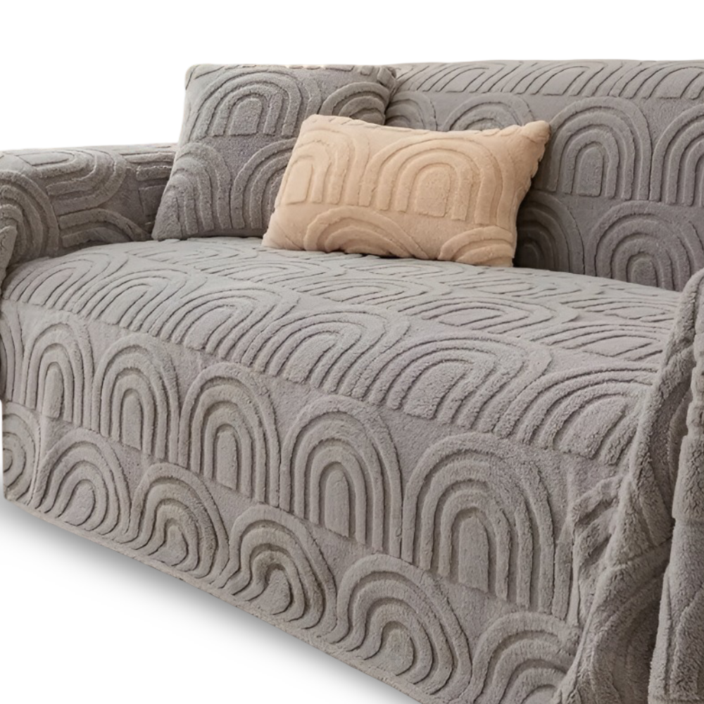 ArchPlush Sofföverdrag - Mångsidigt Jacquard Sofföverdrag för Alla Sofftyper