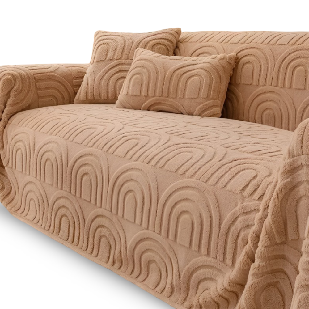 ArchPlush Sofföverdrag - Mångsidigt Jacquard Sofföverdrag för Alla Sofftyper