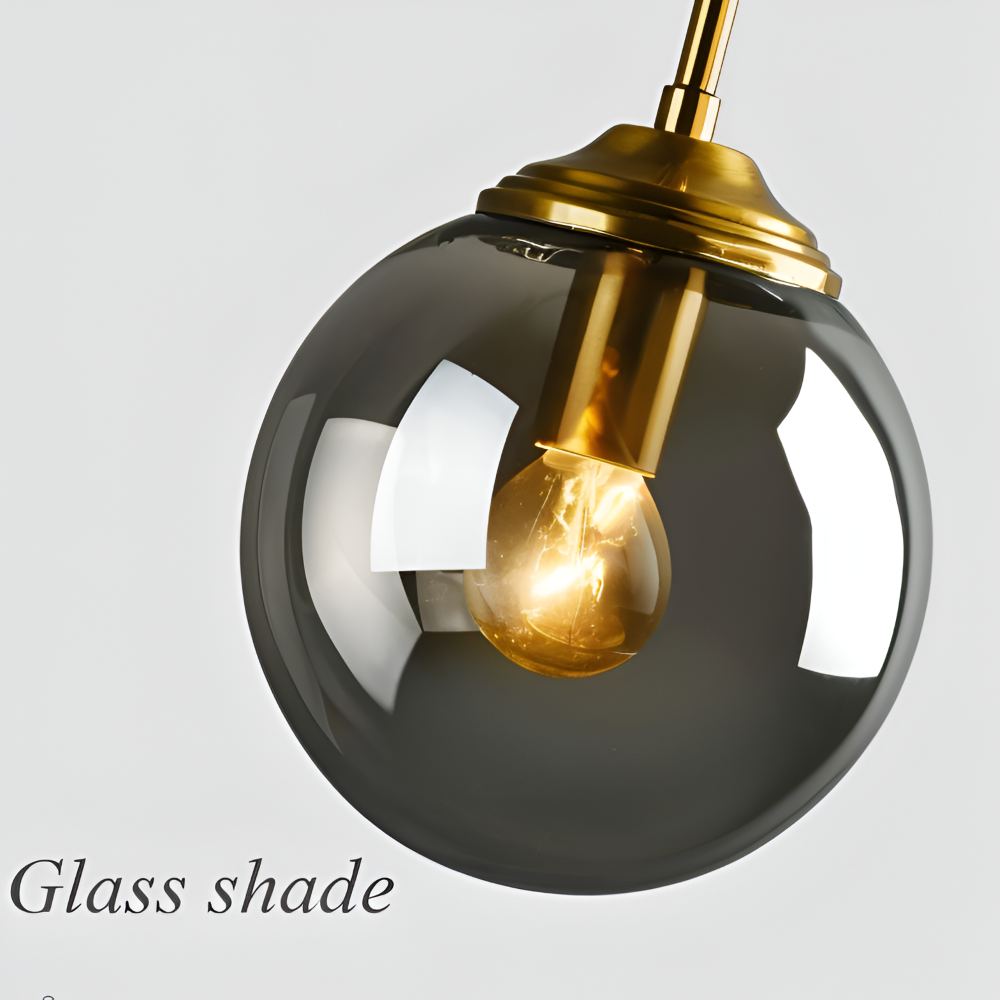 BalLoft Pendellampa - Nordisk LED Glas Hänglampa - Dekorativ Belysning