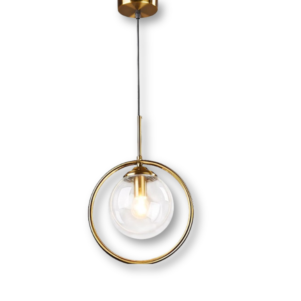 BalLoft Pendellampa - Nordisk LED Glas Hänglampa - Dekorativ Belysning