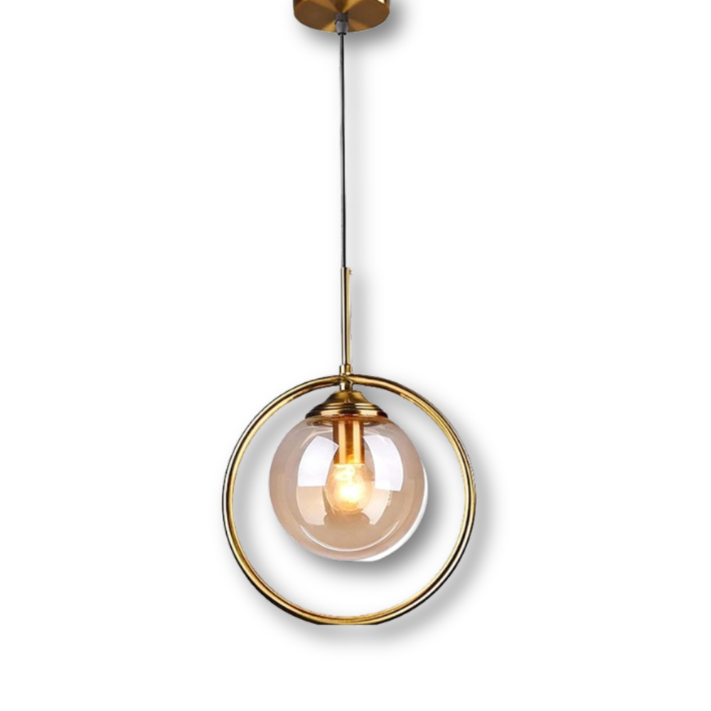 BalLoft Pendellampa - Nordisk LED Glas Hänglampa - Dekorativ Belysning