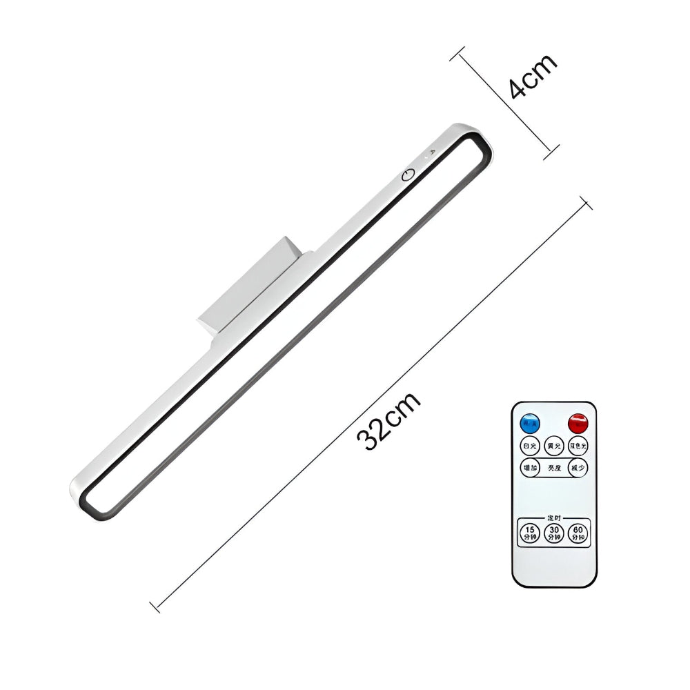 Bärbar Magnetisk LED-Ljusramp - Uppladdningsbar Bordslampa