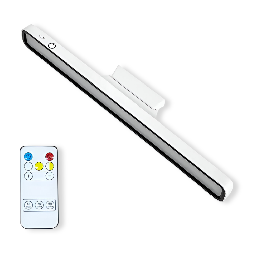 Bärbar Magnetisk LED-Ljusramp - Uppladdningsbar Bordslampa