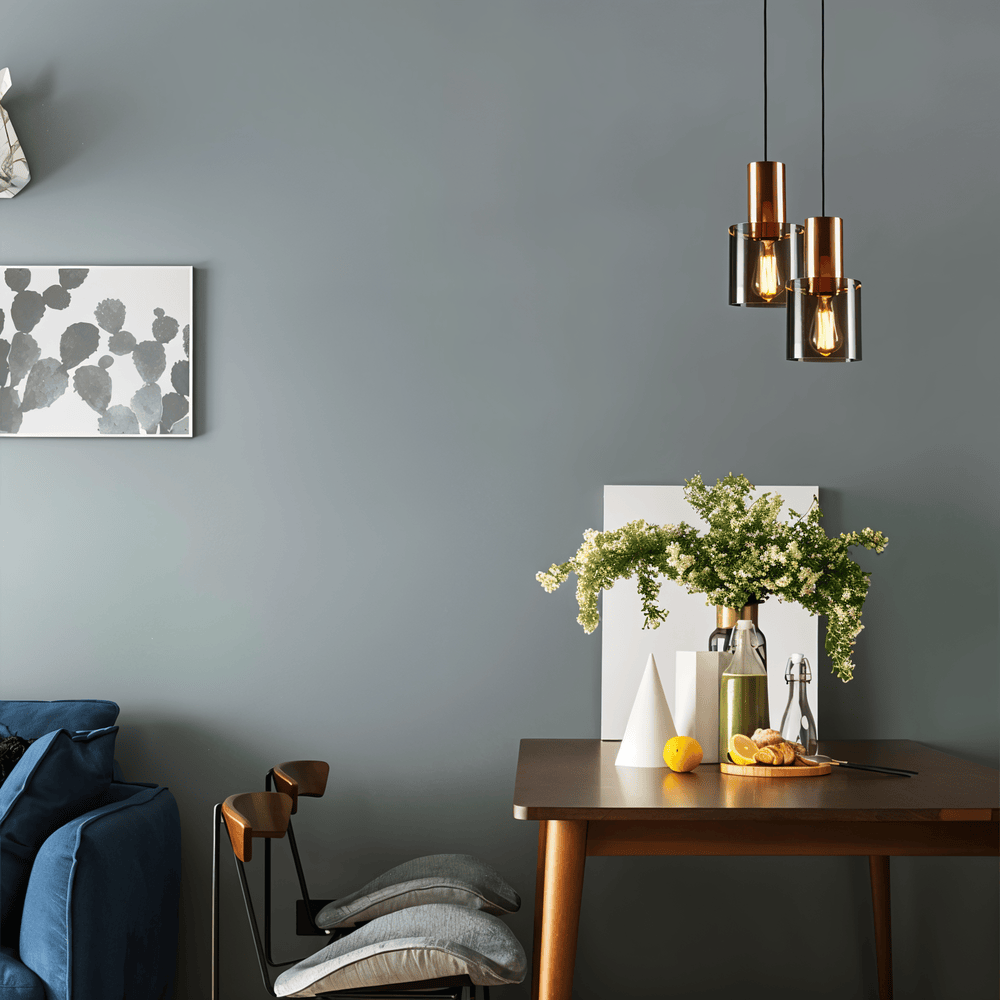 BottleLite Hängande Lampa -Modern Cylindrisk LED-Pendellampa Tillverkad av Robust Glas
