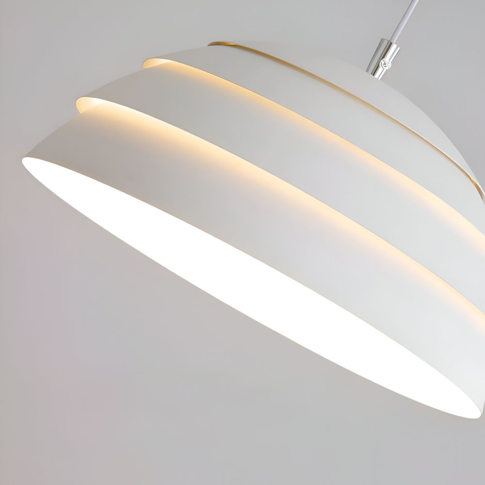 Helle LED- Hängande lampa - Hierarkisk kupol pendellampa - Snodd pendellampa