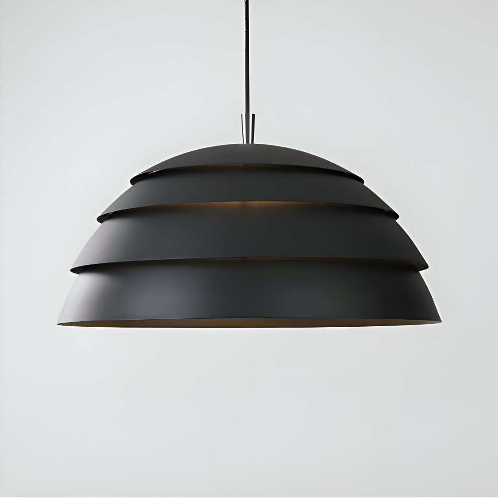 Helle LED- Hängande lampa - Hierarkisk kupol pendellampa - Snodd pendellampa