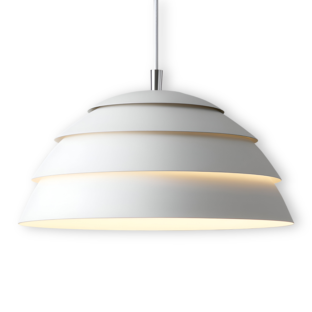Helle LED- Hängande lampa - Hierarkisk kupol pendellampa - Snodd pendellampa