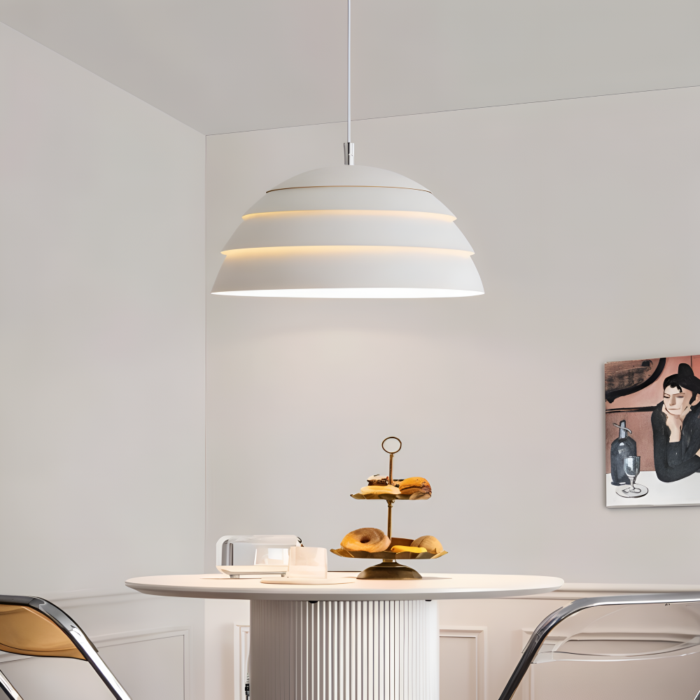 Helle LED- Hängande lampa - Hierarkisk kupol pendellampa - Snodd pendellampa