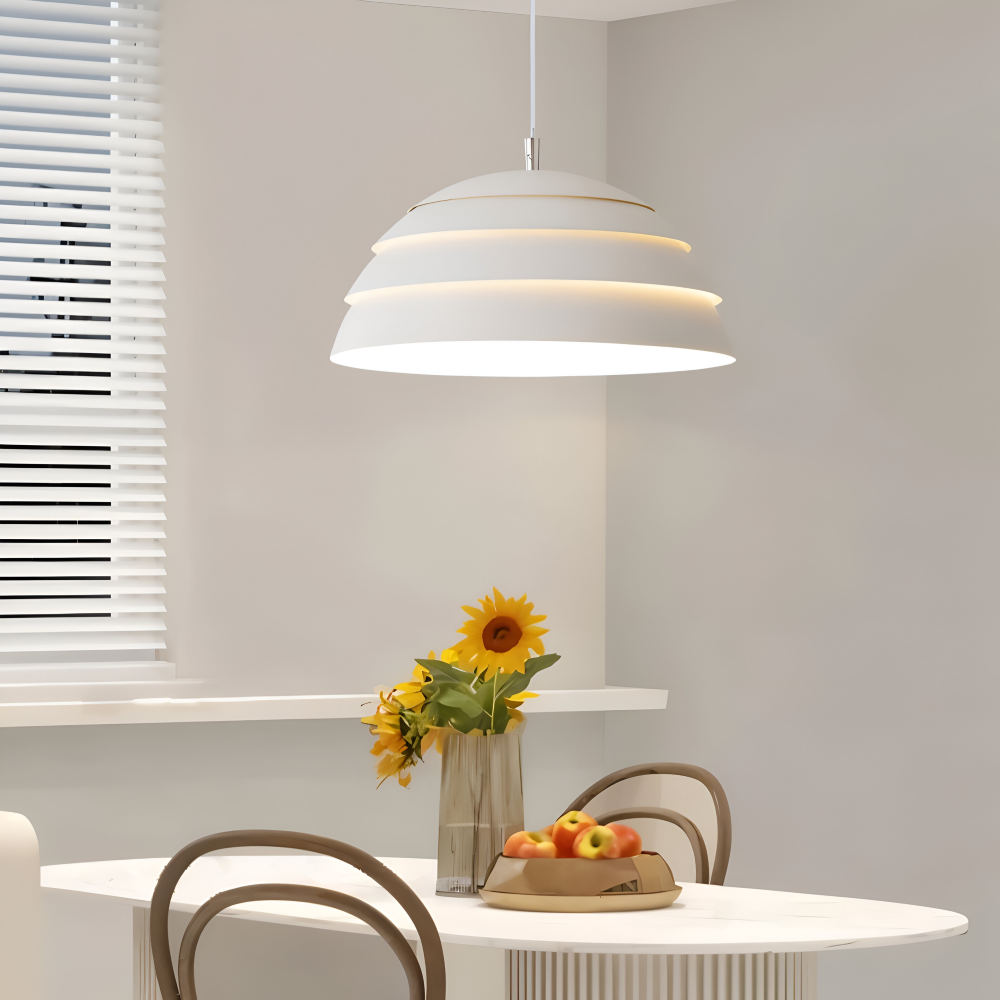 Helle LED- Hängande lampa - Hierarkisk kupol pendellampa - Snodd pendellampa