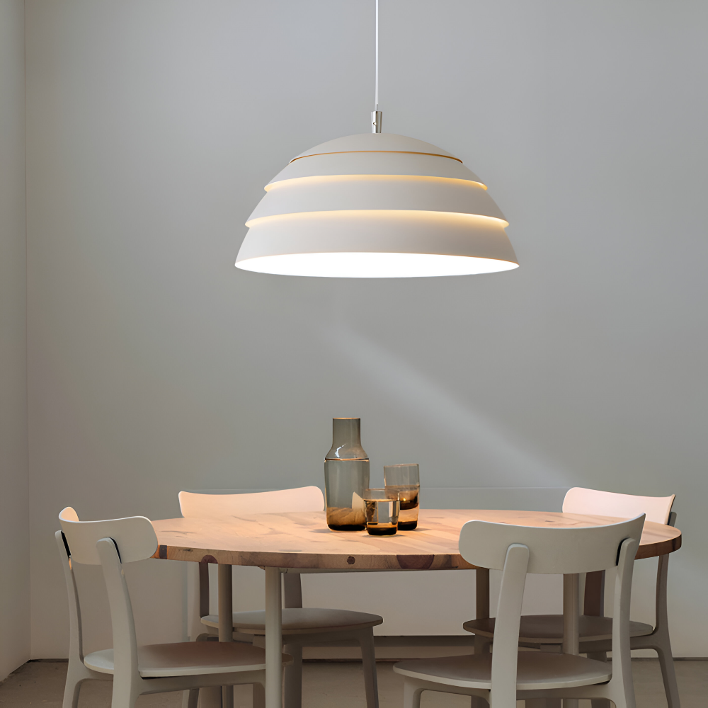 Helle LED- Hängande lampa - Hierarkisk kupol pendellampa - Snodd pendellampa
