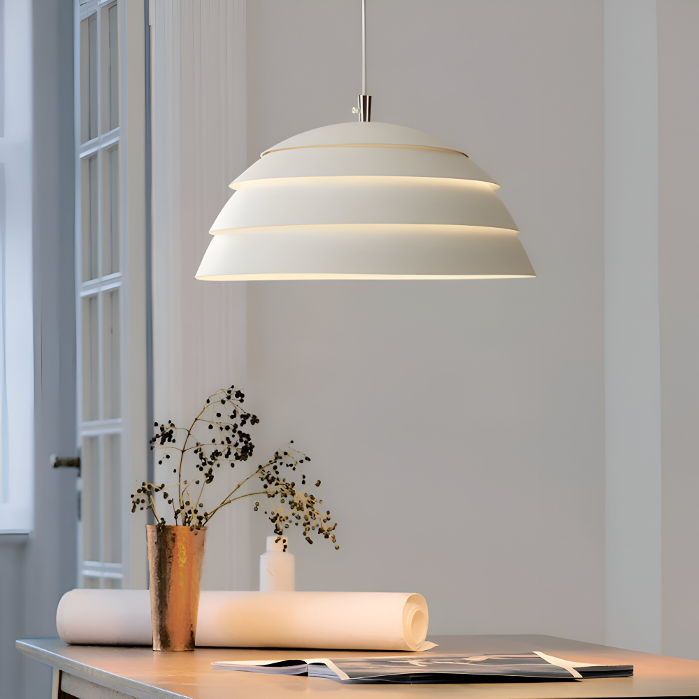 Helle LED- Hängande lampa - Hierarkisk kupol pendellampa - Snodd pendellampa