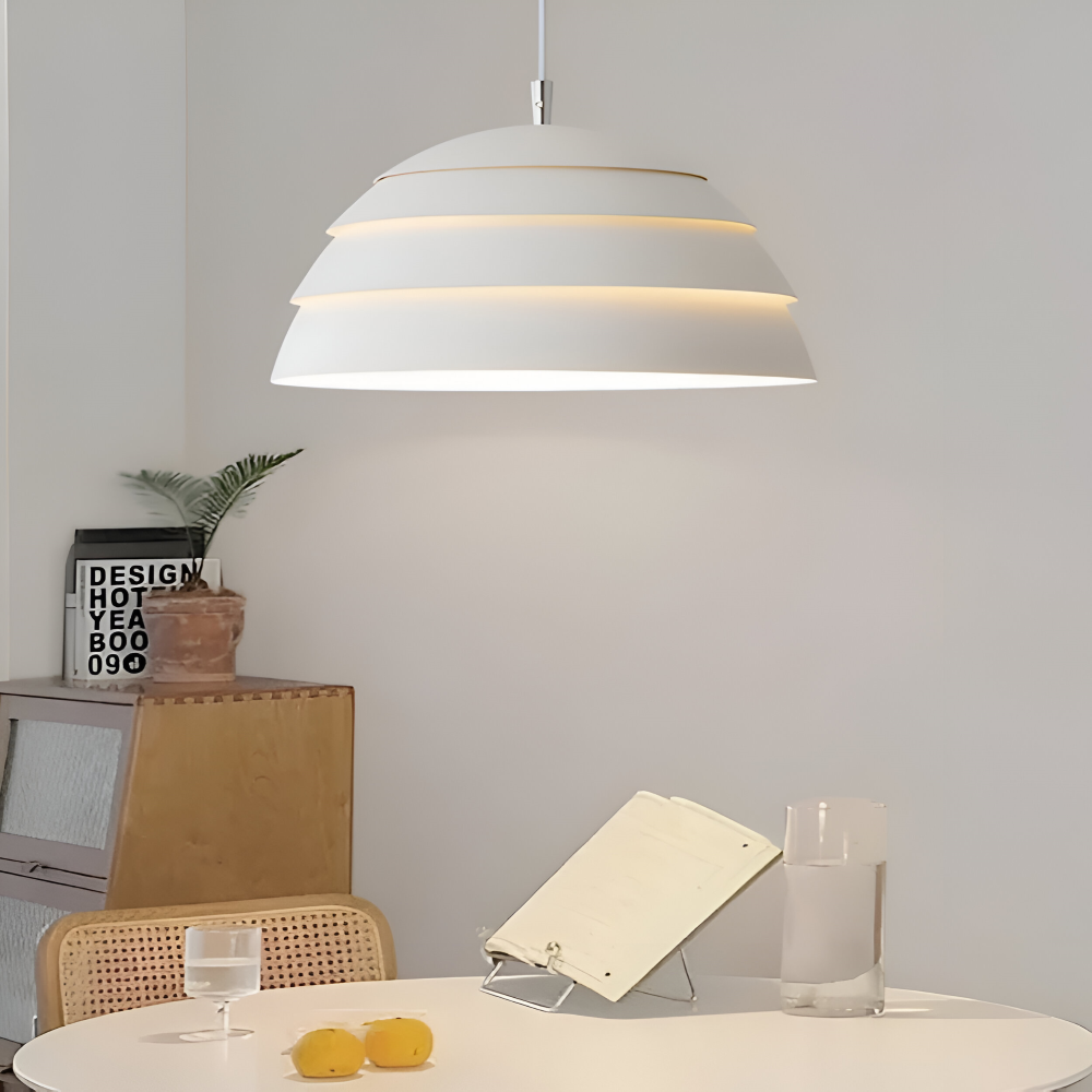 Helle LED- Hängande lampa - Hierarkisk kupol pendellampa - Snodd pendellampa