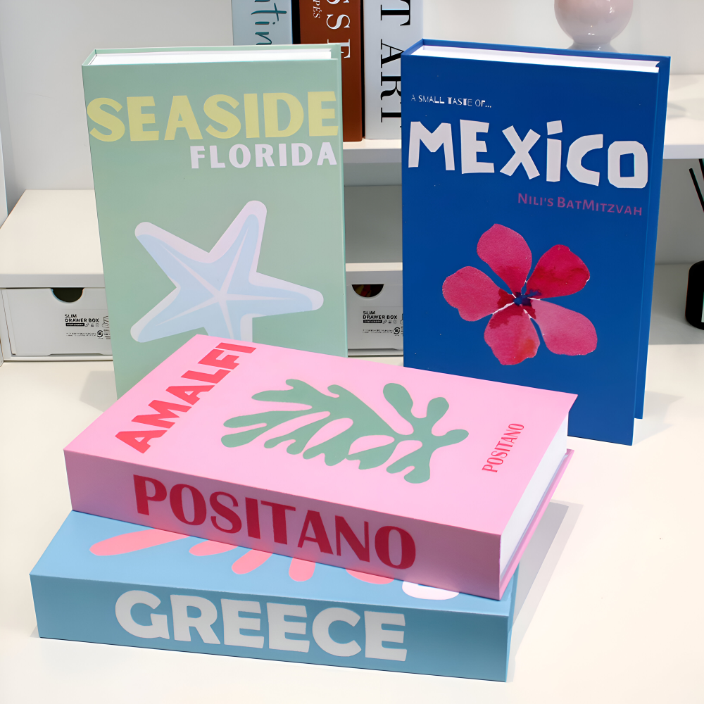 ChicFaux Deko Böcker - Coffee Table Books - Böcker för Dekoration