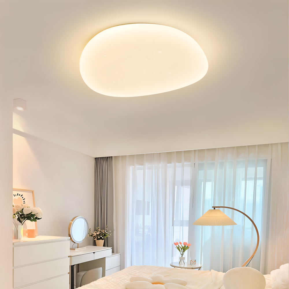 Cobble Taklampa - Stilren småsten taklampa med integrerad LED