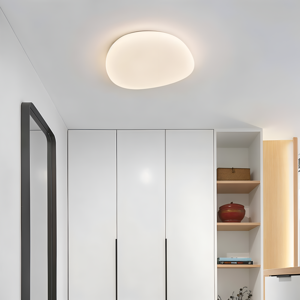 Cobble Taklampa - Stilren småsten taklampa med integrerad LED
