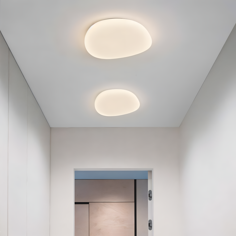 Cobble Taklampa - Stilren småsten taklampa med integrerad LED