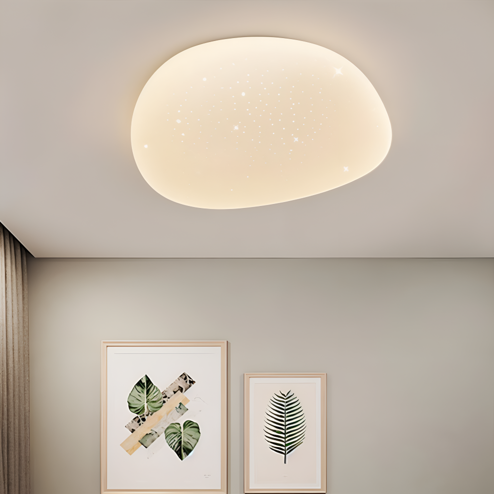Cobble Taklampa - Stilren småsten taklampa med integrerad LED