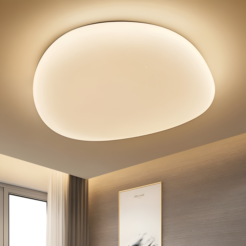 Cobble Taklampa - Stilren småsten taklampa med integrerad LED