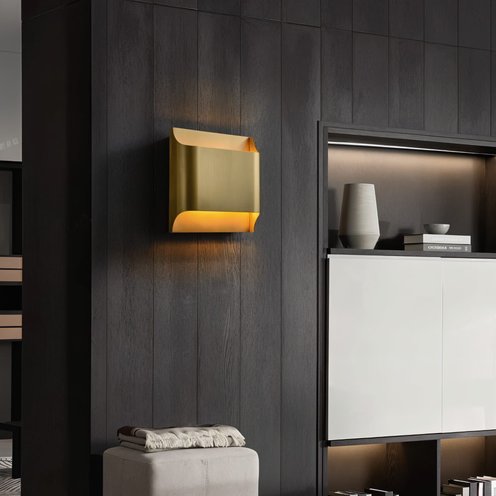 CopperCast Vägglampa - Modern Vägglampa - Vägglampa Design - Dimbar Vägglampor LED