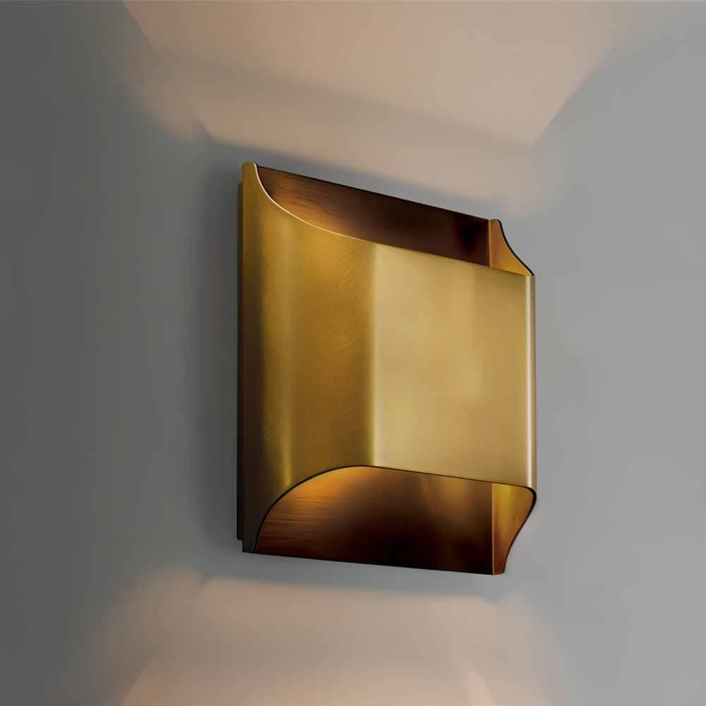 CopperCast Vägglampa - Modern Vägglampa - Vägglampa Design - Dimbar Vägglampor LED