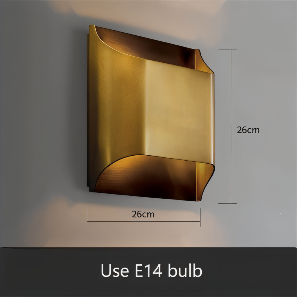 CopperCast Vägglampa - Modern Vägglampa - Vägglampa Design - Dimbar Vägglampor LED