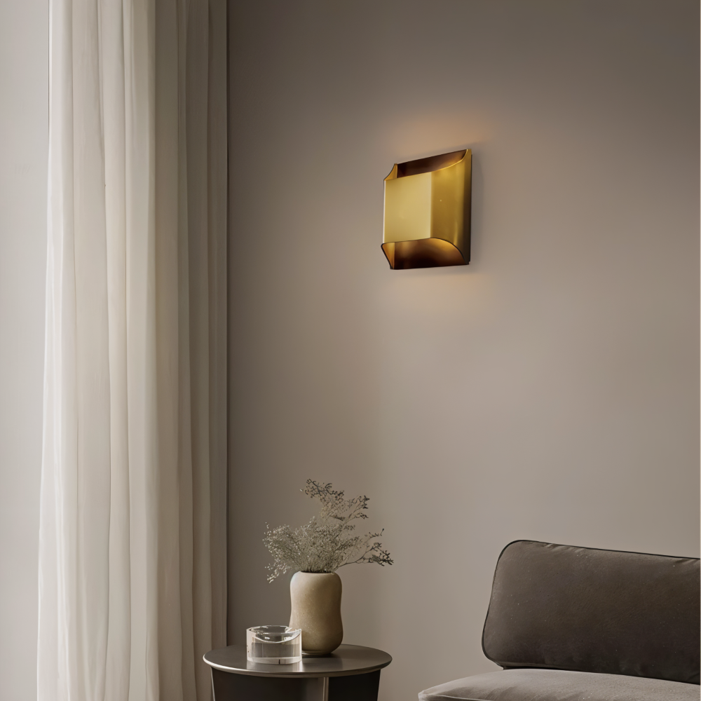 CopperCast Vägglampa - Modern Vägglampa - Vägglampa Design - Dimbar Vägglampor LED