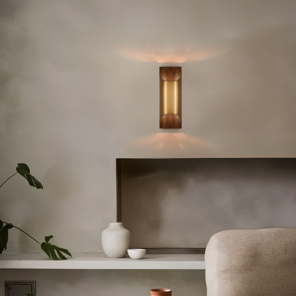 CopperCast Vägglampa - Modern Vägglampa - Vägglampa Design - Dimbar Vägglampor LED