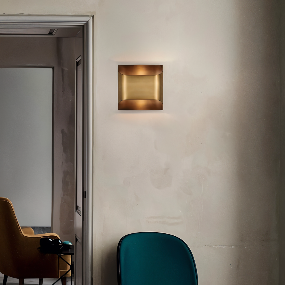CopperCast Vägglampa - Modern Vägglampa - Vägglampa Design - Dimbar Vägglampor LED