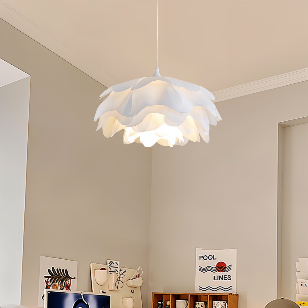 CorollaFlash Pendellampa – Elegant designerhänglampa med blombladsliknande utseende
