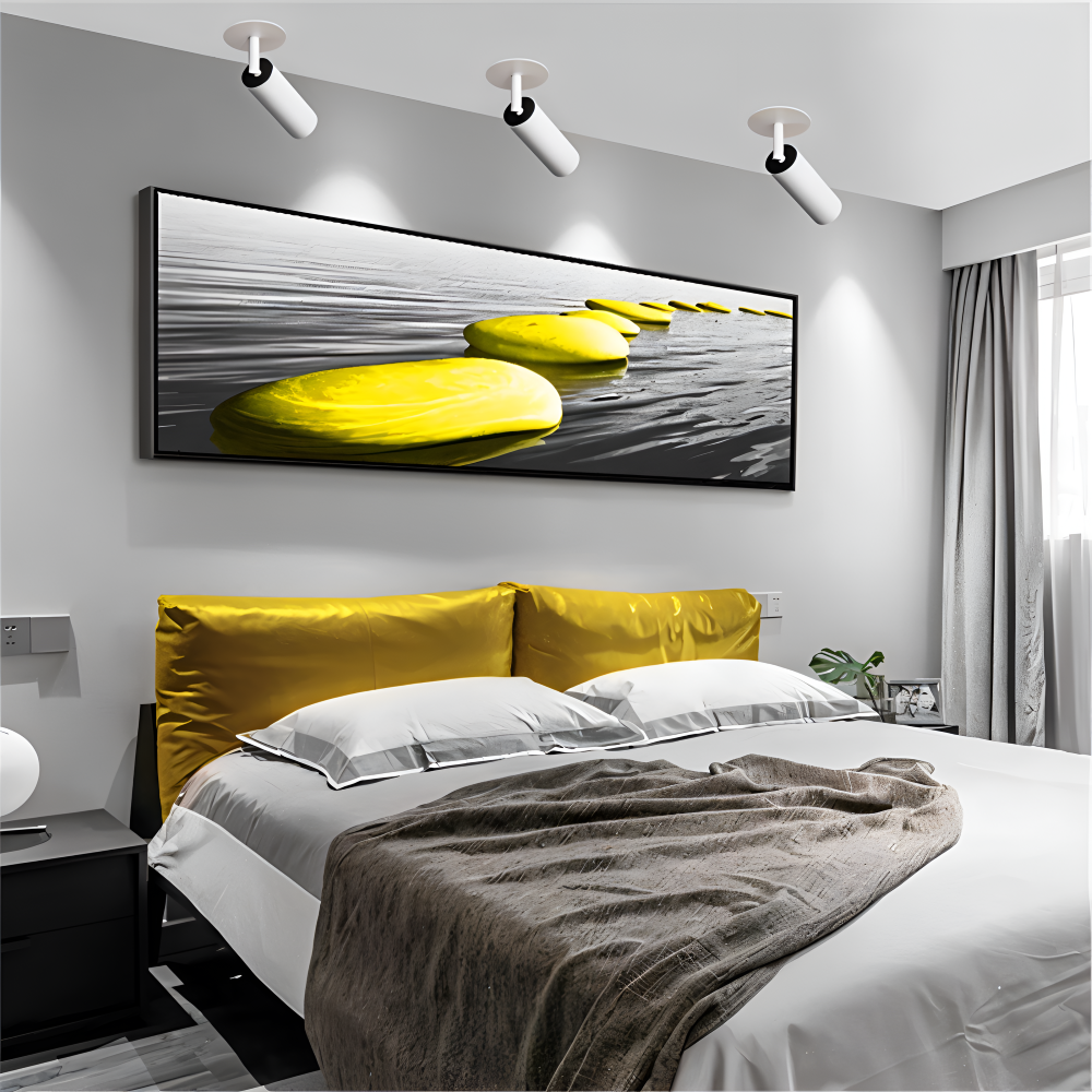 CylindraBright Spotlights - Svarta och Vita LED-inbyggda taklampor
