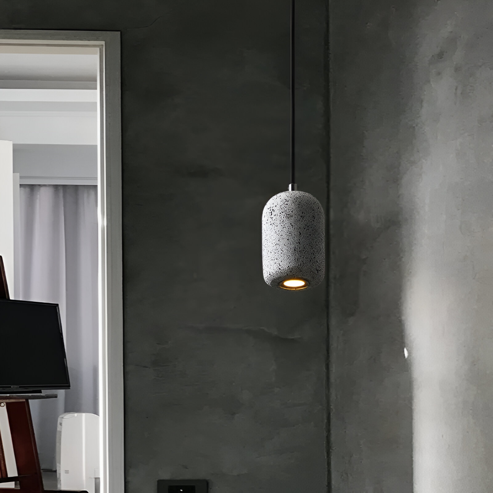 DotPlash Cement Hängande Lampor - Stilig Nordisk LED Hänglampa - Drop Lights Kök