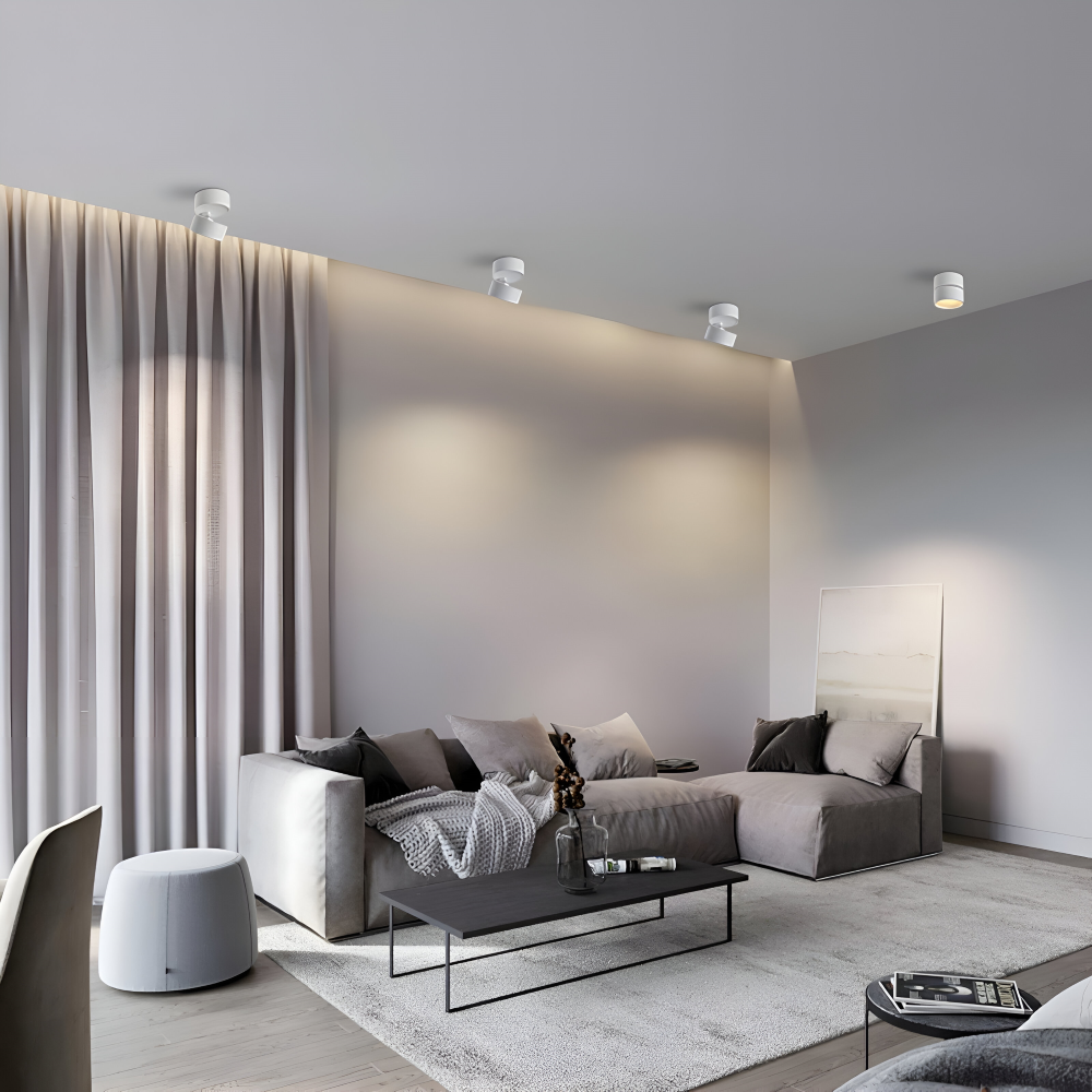 Elegant Modern LED Spot Taklampa för Stilig Belysning i Vardagsrum